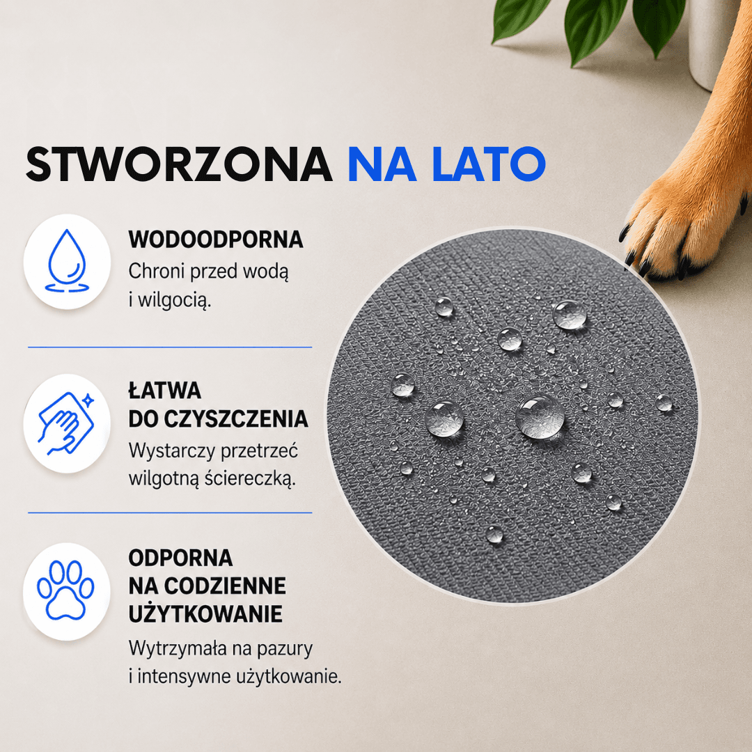 Chillo Mat - Samochłodząca Mata dla Psa 90 × 50 cm | Ulga podczas upalnych dni