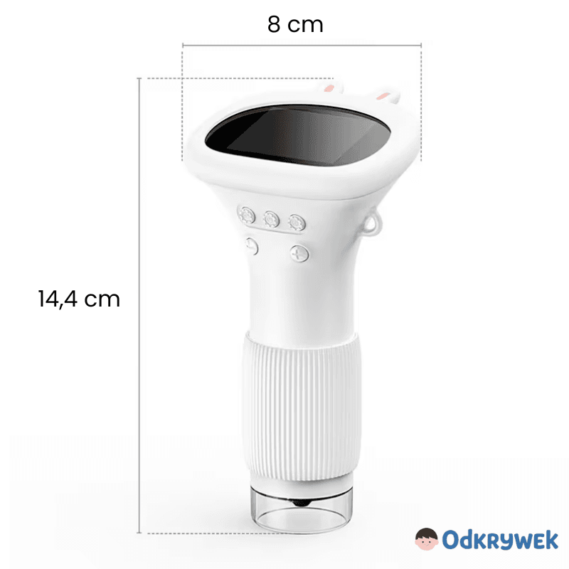 Odkrywek - Mikroskop dla dzieci, zabawka edukacyjna, powiększenie 1000x