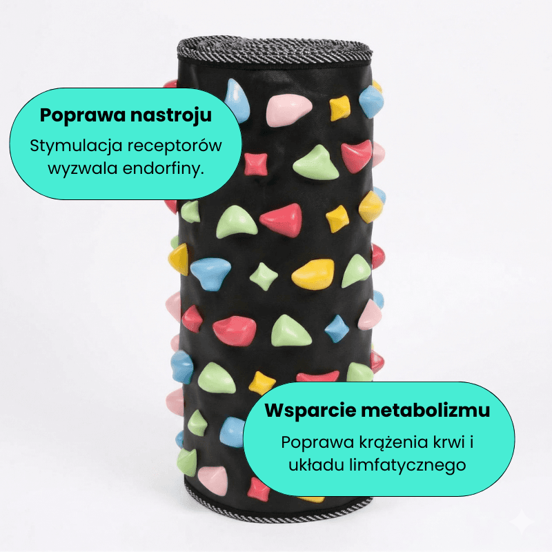 AkuRelaks - Mata do akupresury stóp, naturalny sposób na reset układu nerwowego